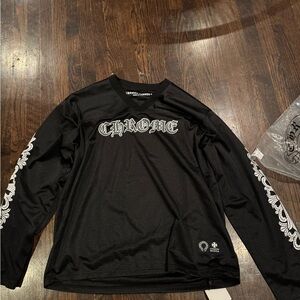 Chrome Hearts Black Long Sleeve Shirt